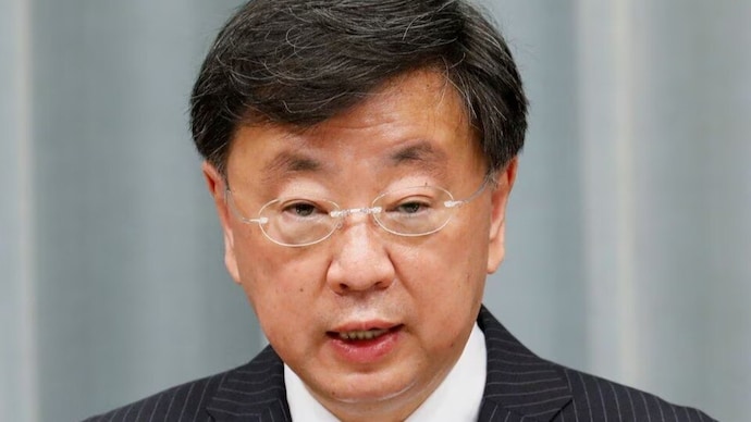 Japan's Chief Cabinet Secretary Hirokazu Matsuno 